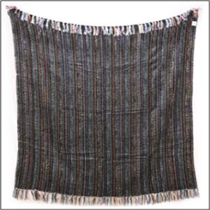 Designer Fancy Yarn Throw Stock (Woven Throw Stock)