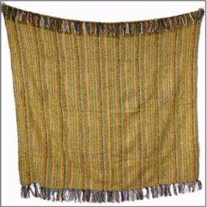 Designer Fancy Yarn Throw Stock (Woven Throw Stock)