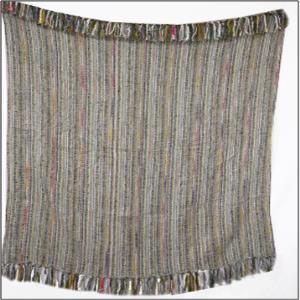 Designer Fancy Yarn Throw Stock (Woven Throw Stock)