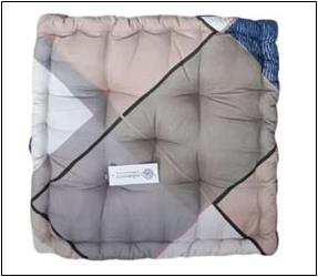 Digital Print Micro Poly Box Cushions Stock