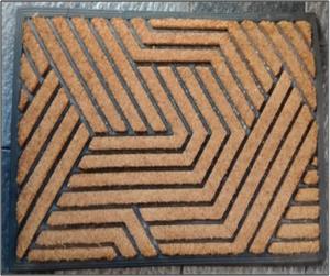 Coir & Rubber Door Mats Stock