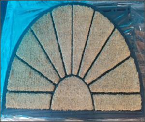 Coir & Rubber Door Mats Stock