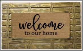 Coir & Rubber Door Mats Stock