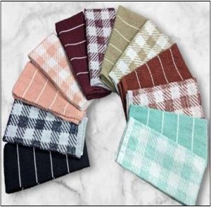 100% Cotton Kitchen Napkin Stock