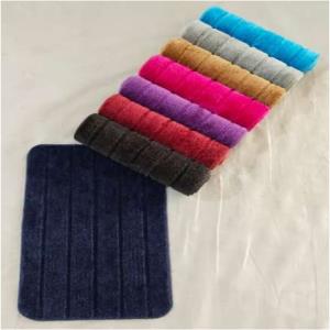 Micro Bathmat With Anti Skid Rubber Backing Stock