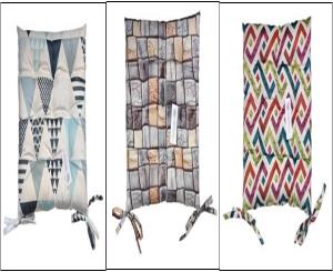 Organized Digital Print Poly Chairpad Stock