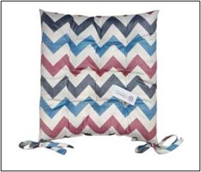 Organized Digital Print Poly Chairpad Stock