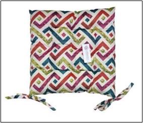 Organized Digital Print Poly Chairpad Stock