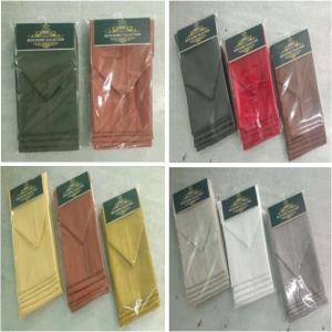 100% Cotton Solid Dyed Napkin Set Of 6