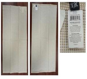 100% Cotton Kitchen Towel Set Of 2 Pcs Stock