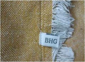 100% Cotton Slub Fabric Cushion Cover Stock