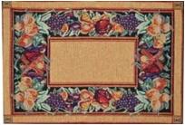Cotton Jacquard Runner and Placemats Stock