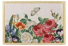 Cotton Jacquard Runner and Placemats Stock