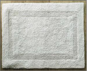 100% Cotton Reversible Cotton Bathmat Stock