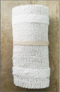 100% Cotton Reversible Cotton Bathmat Stock