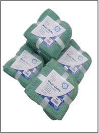 100% Cotton 5 pc Dish Cloth Stock