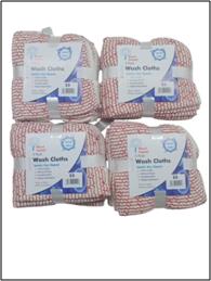 100% Cotton 5 pc Dish Cloth Stock