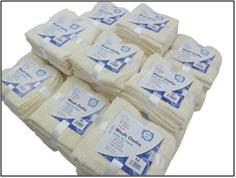 100% Cotton 5 pc Dish Cloth Stock