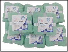 100% Cotton 5 pc Dish Cloth Stock