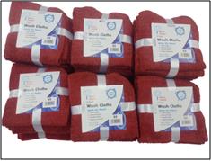 100% Cotton 5 pc Dish Cloth Stock