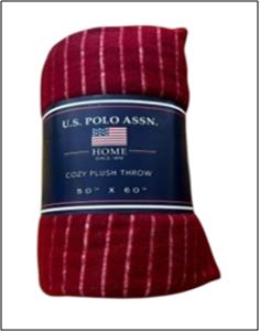 1 x 40 HQ Polar Fleece Throw Stock