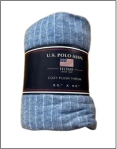 1 x 40 HQ Polar Fleece Throw Stock