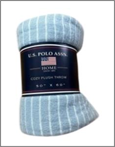 1 x 40 HQ Polar Fleece Throw Stock