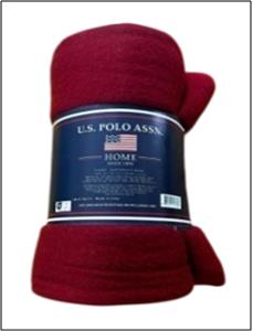 1 x 40 HQ Polar Fleece Throw Stock