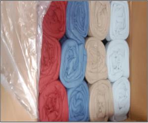 1 x 40 HQ Polar Fleece Throw Stock