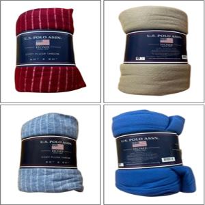1 x 40 HQ Polar Fleece Throw Stock