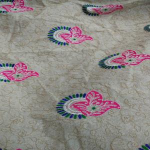 Cotton Embroidery Fabric, Fancy fabric