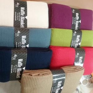 Cotton Blankets /Bed  Covers /Throws Stock