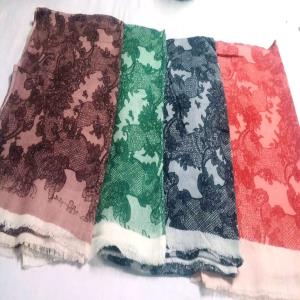 Kani pure Merino 100% wool shawl Stock