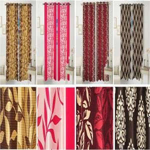 Door Curtains with  Eyelets  Stock