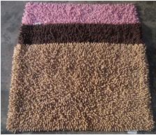 Chenille shaggy bath mat  