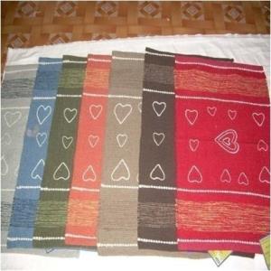 Embroidered Cotton Rugs Stock