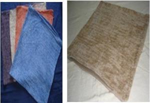 Rayon chenille cushion cover
